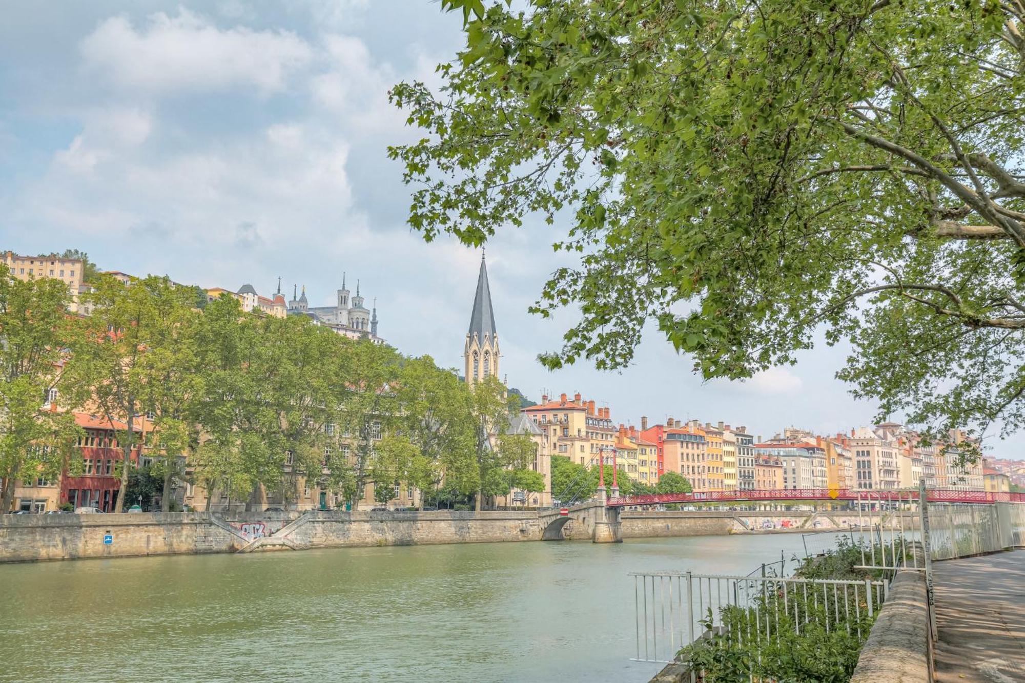 Luxe Et Design Avec Parking Gratuit Apartment Lyon Bagian luar foto