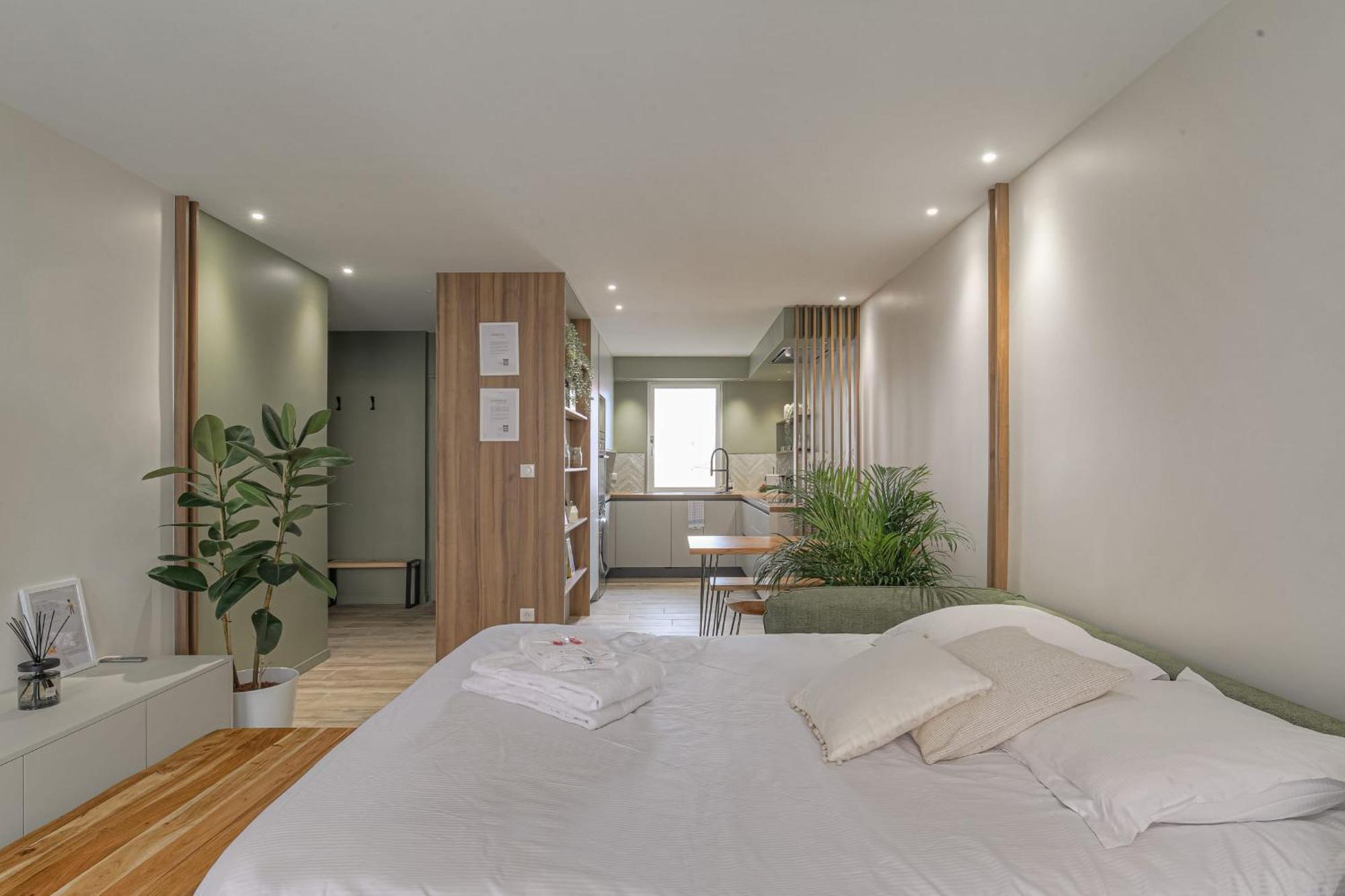 Luxe Et Design Avec Parking Gratuit Apartment Lyon Bagian luar foto