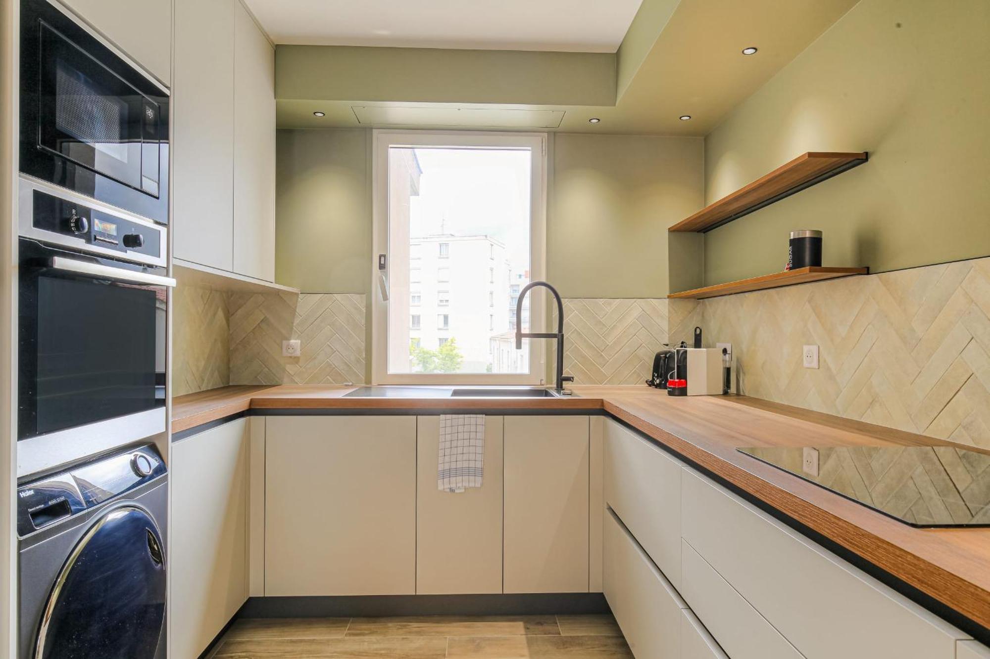 Luxe Et Design Avec Parking Gratuit Apartment Lyon Bagian luar foto