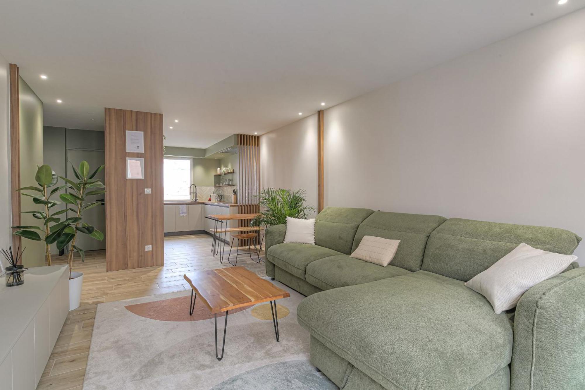 Luxe Et Design Avec Parking Gratuit Apartment Lyon Bagian luar foto